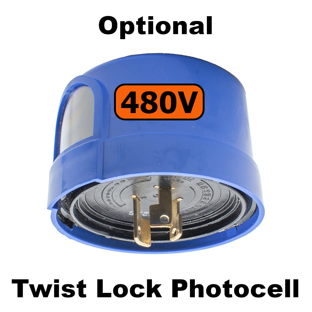 500W - 480V Area Light Parking Lot Fixture
