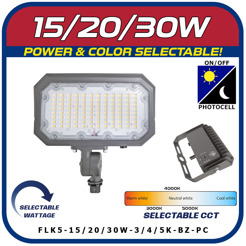 15 20 30W LED flood light