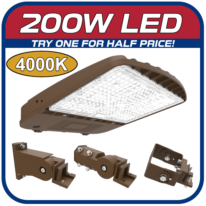 200W 4K LED area light