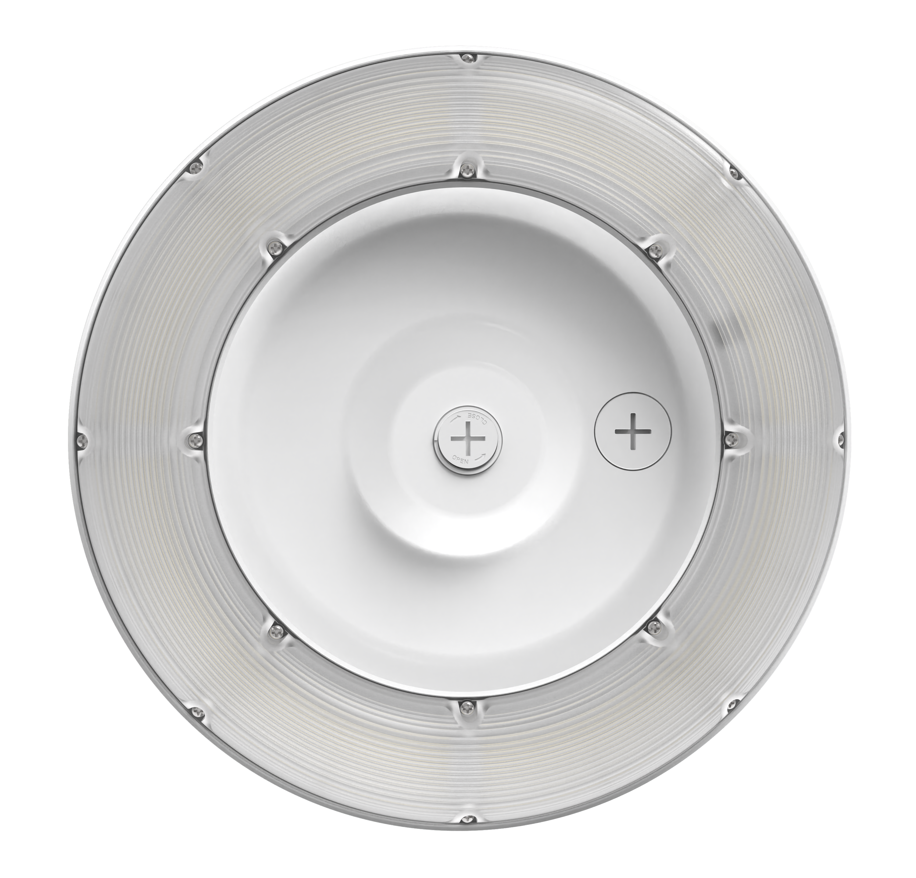 60/80/100W LED Round White Canopy Light