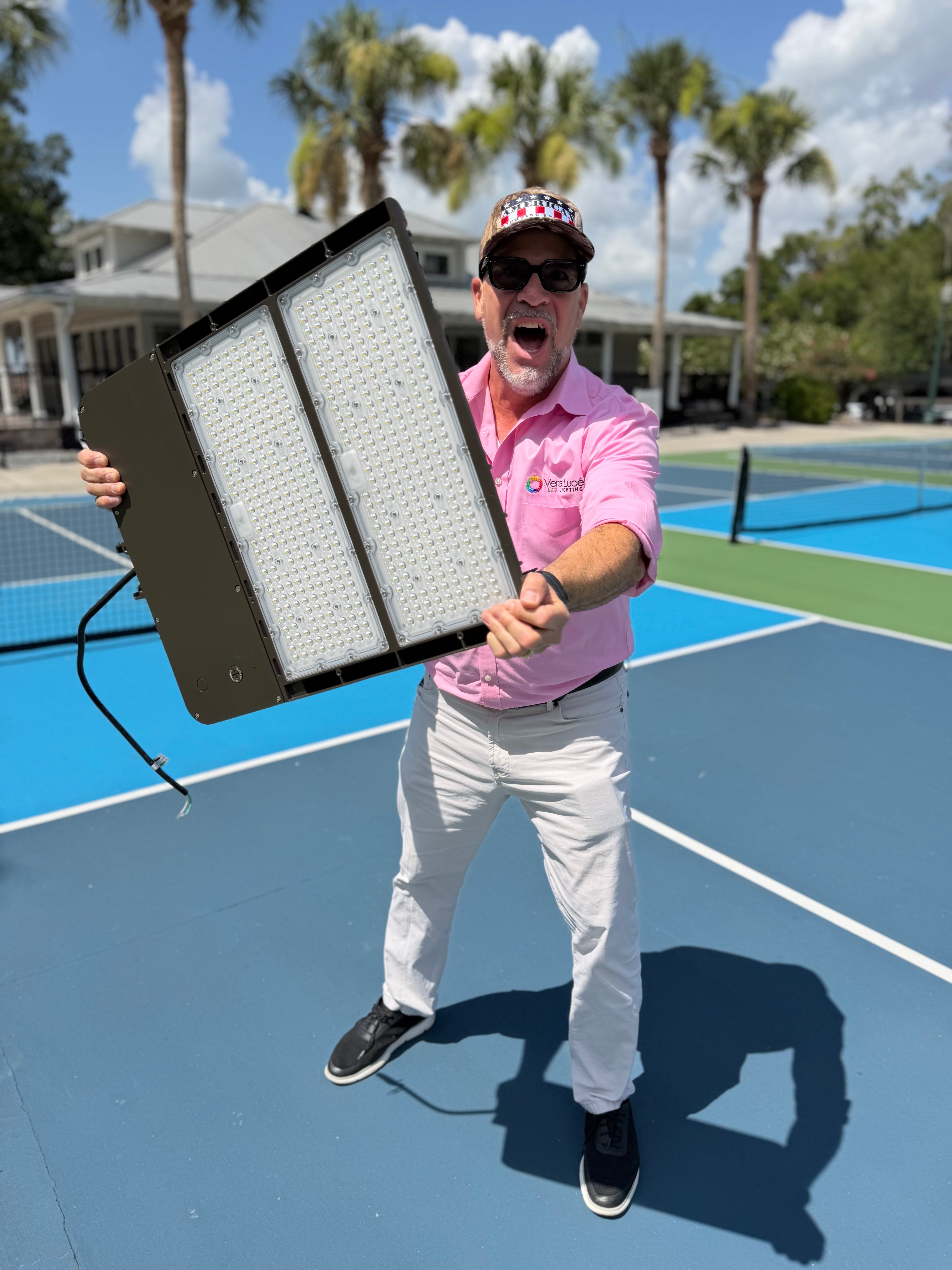 400W LED Tennis & Pickleball Court Light