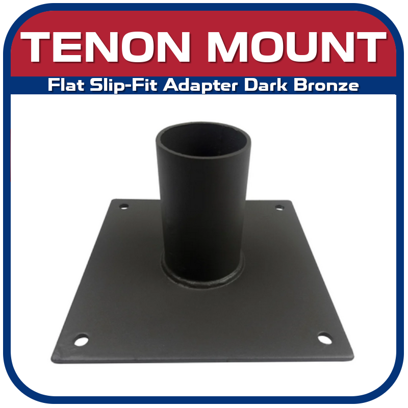 4x4 slip fitter flat LED mount