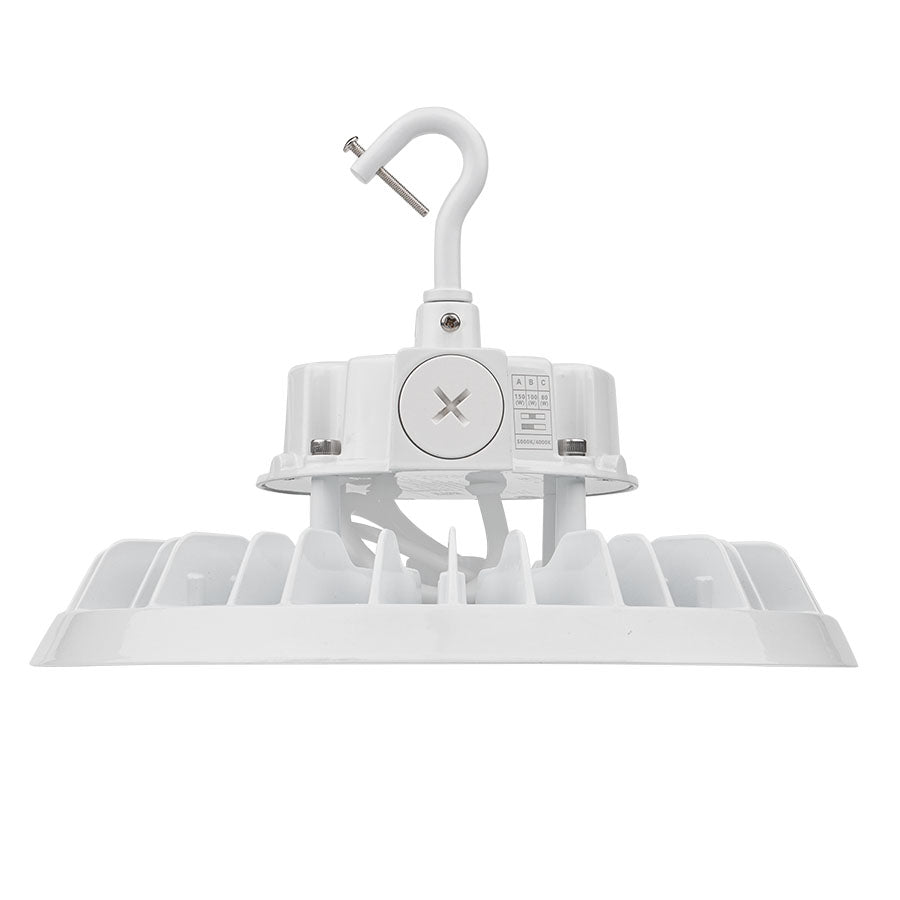 White LED Round High Bay 150W/100W/80W, 4K/5K Selectable