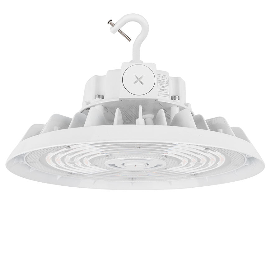 White LED Round High Bay 150W/100W/80W, 4K/5K Selectable