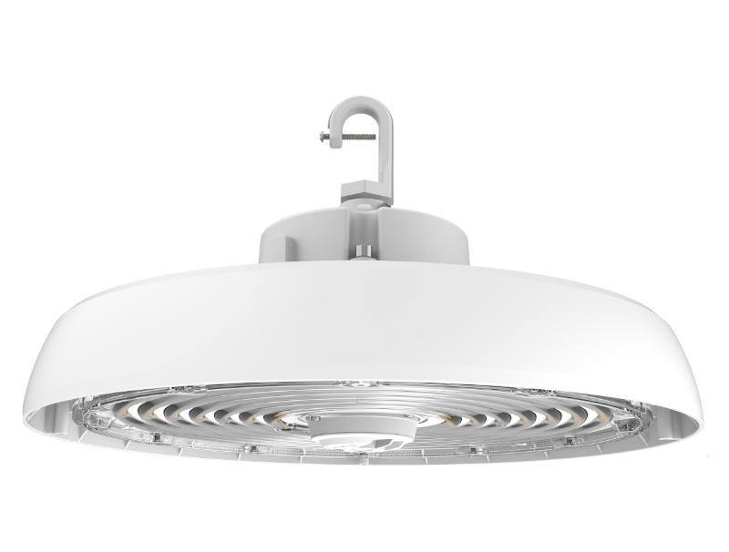 white 80W round LED high bay