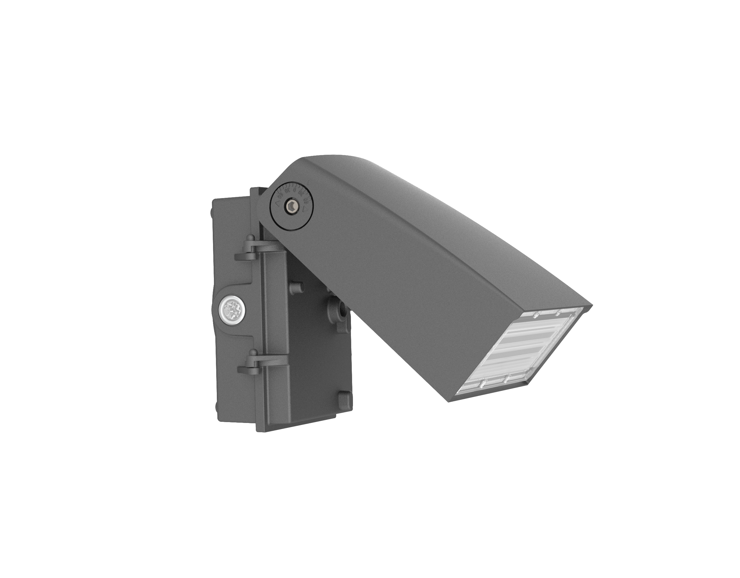 120W ARCHITECTURAL 90° ROTATING WALL PACK W/ PHOTOCELL