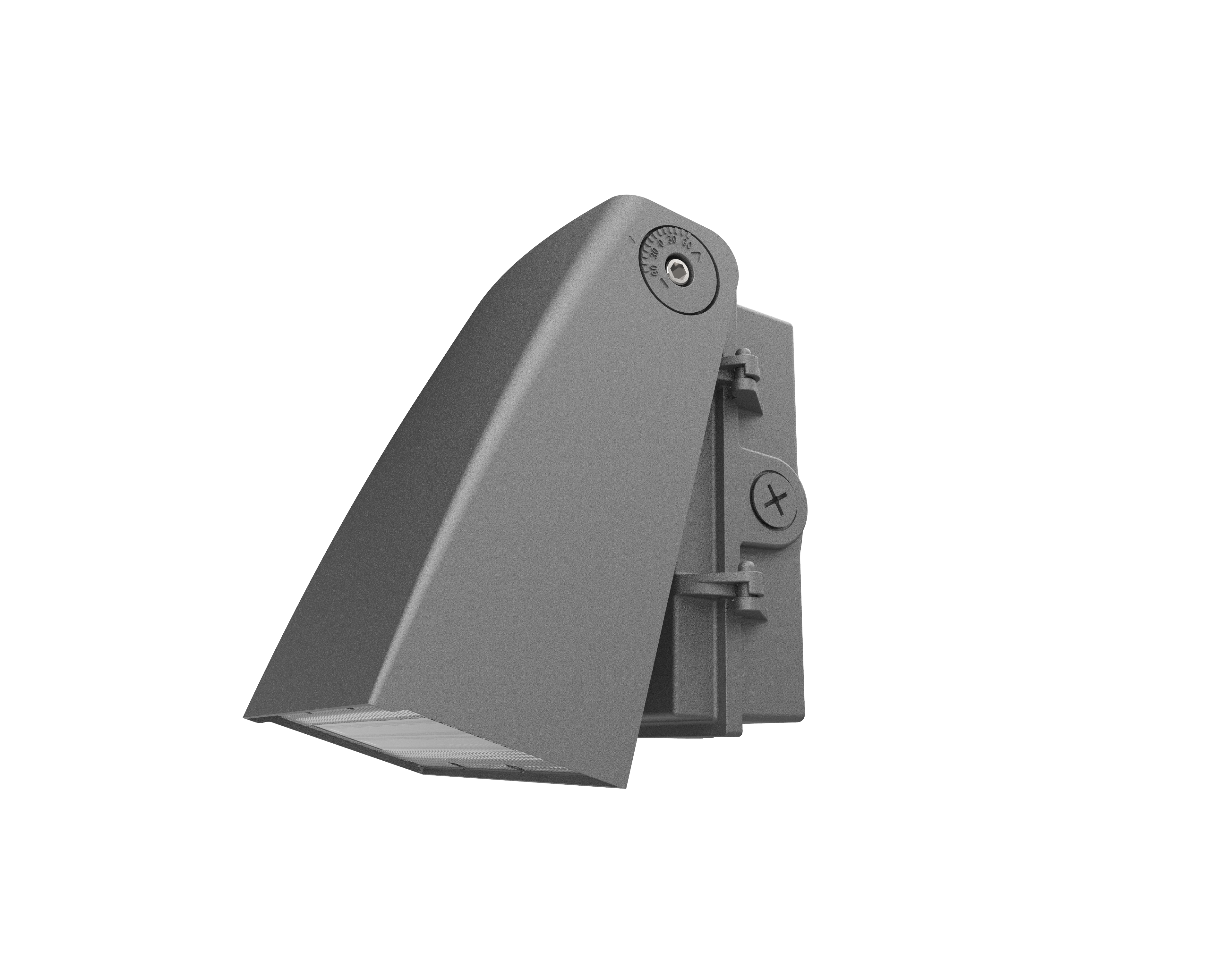 120W ARCHITECTURAL 90° ROTATING WALL PACK W/ PHOTOCELL