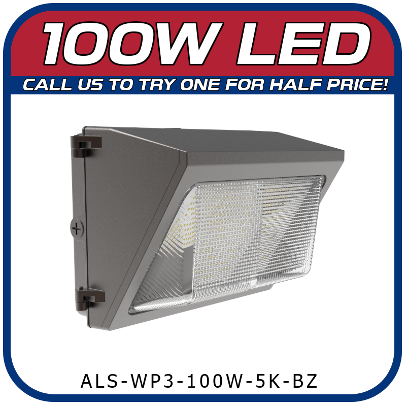 100W LED 3RD GEN WATCHMAN SERIES WALL PACK