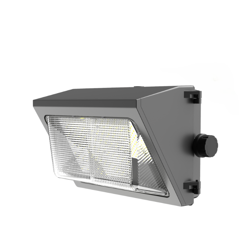 100W WALL PACK W/MOTION SENSOR 5000K
