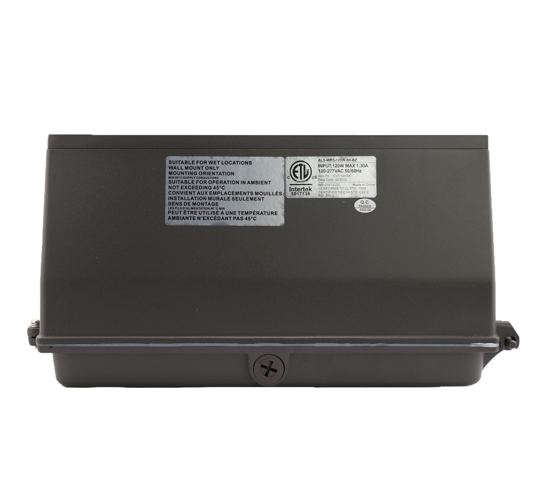 120W TRADITIONAL WALL PACK