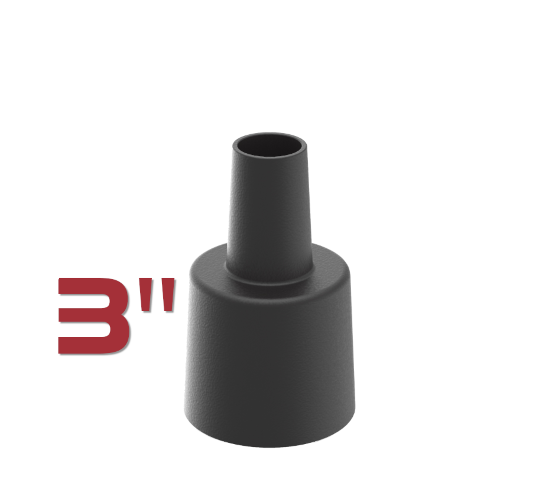 3 Inch Round Tapered Tenon Reducer