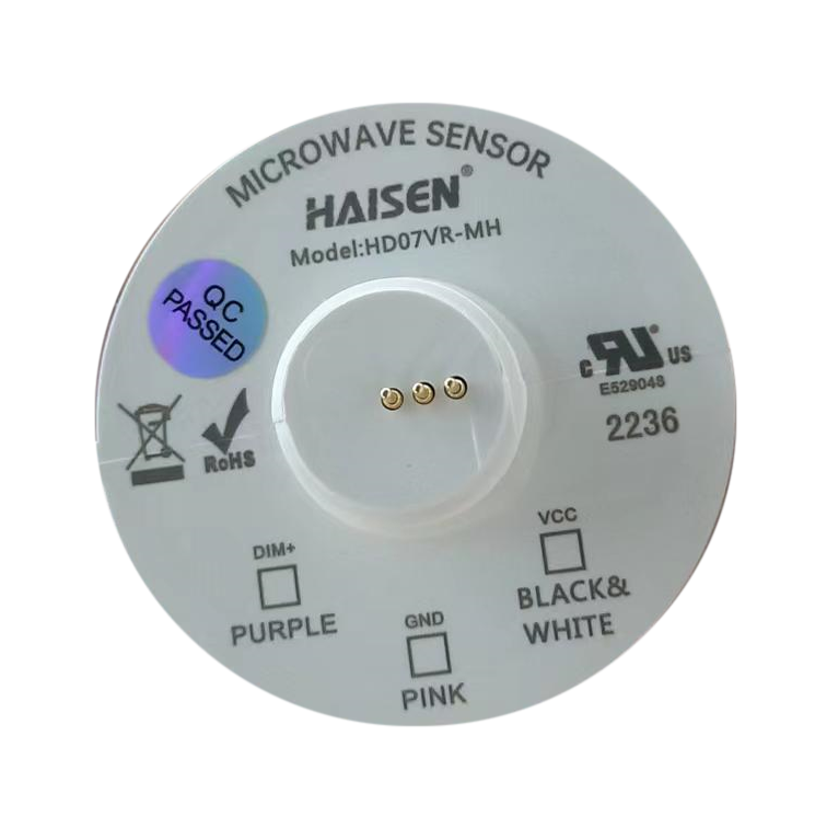 LED motion sensor device