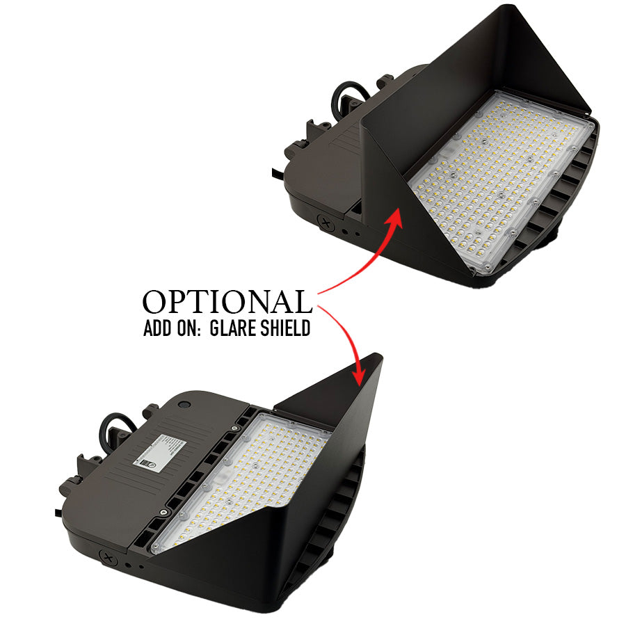 Shoebox Glare Shield
