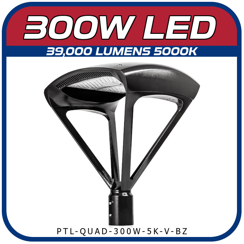 300W LED architectural area light