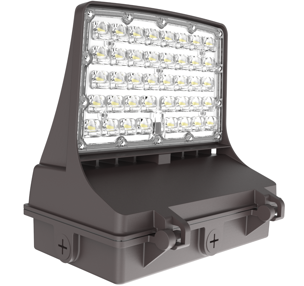 60W Evolution Series Full Cut Wall Pack W/ Photocell