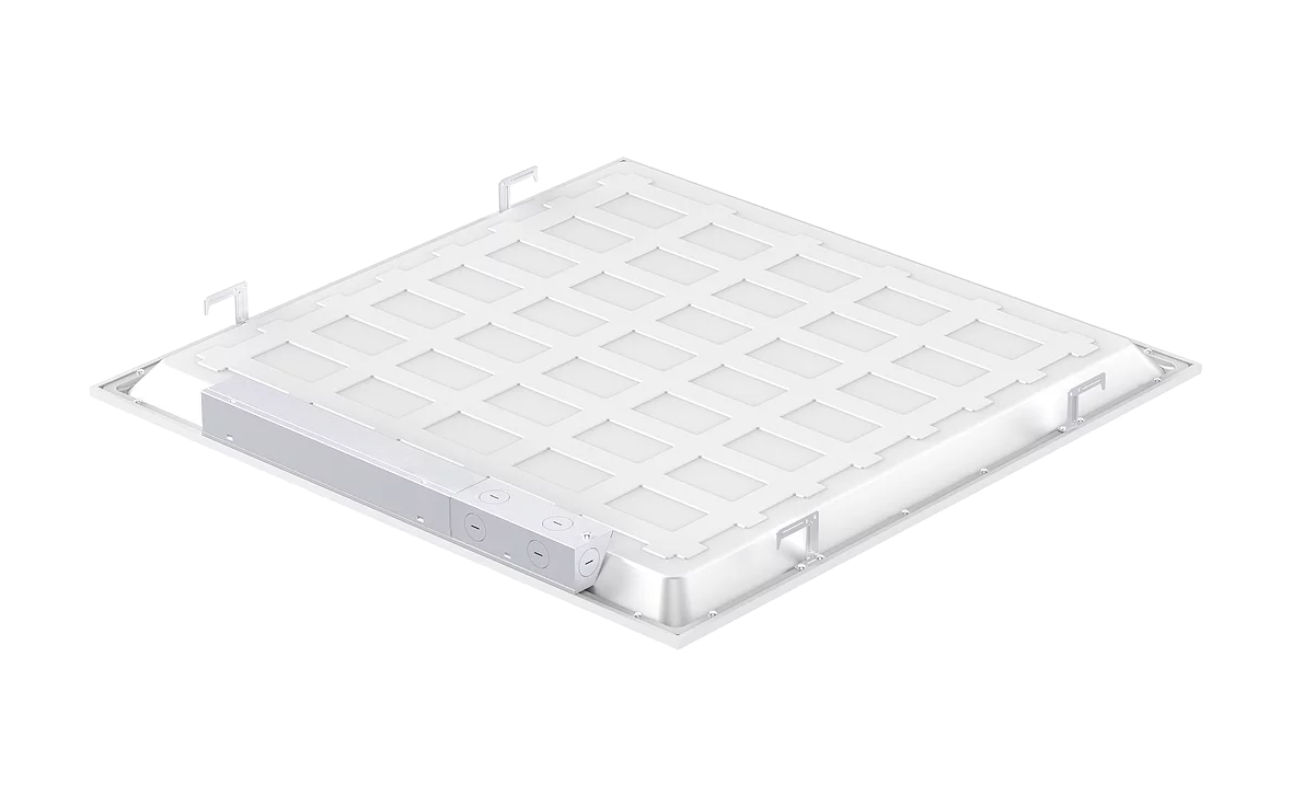 2 Pack: 2X2 Backlit Panel Lights Power and Color Selectable