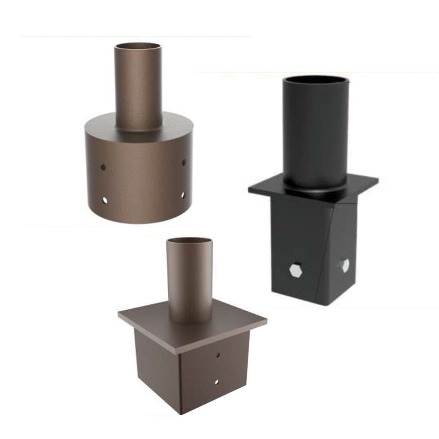 Tenon Adapters for Mounting LED Lights on Poles