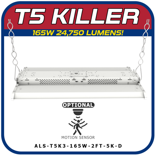 165W LED Linear High Bay Fixture