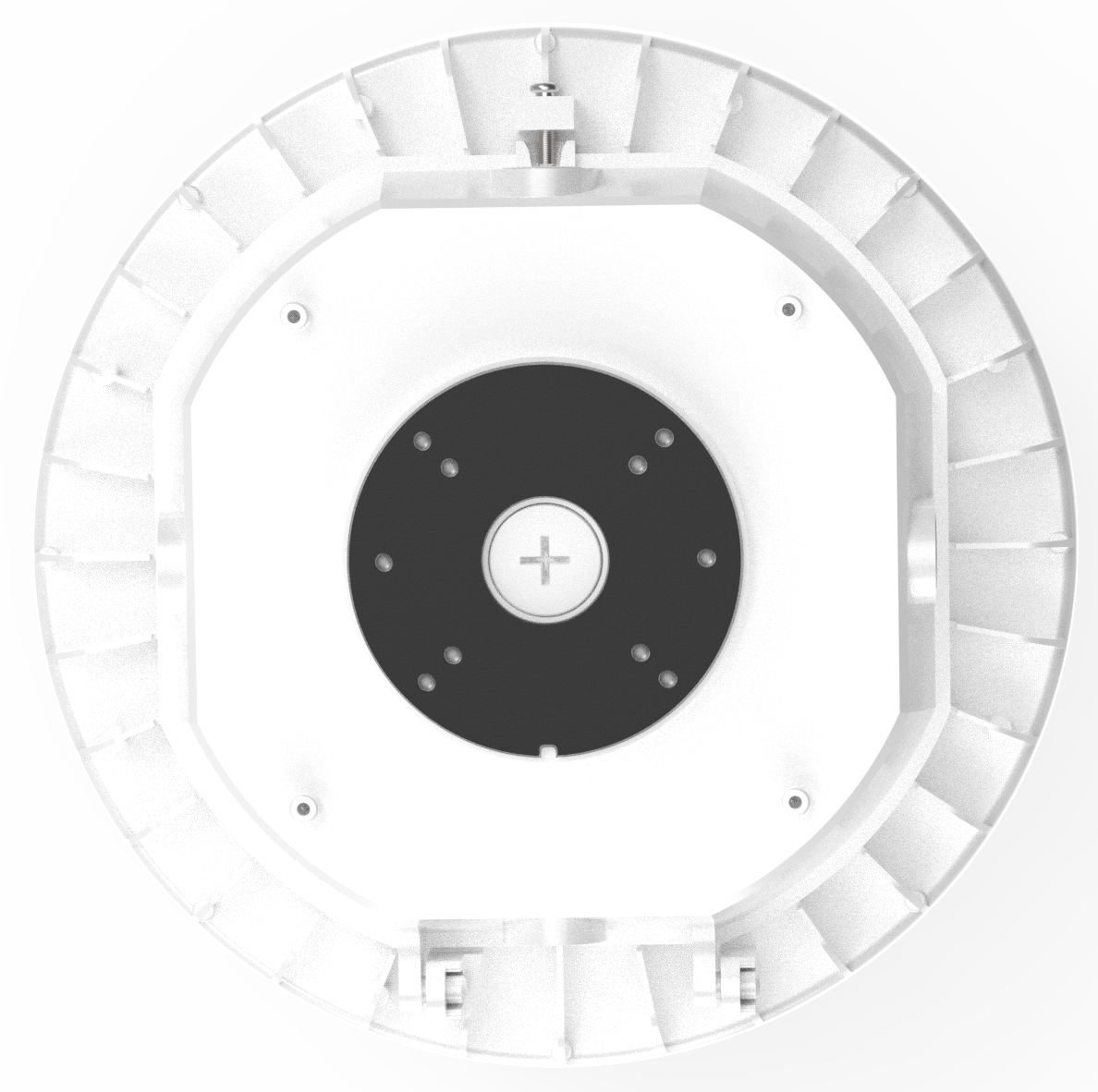 60/80/100W LED Round White Canopy Light