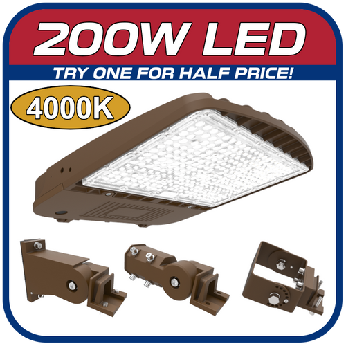 <<4000K>> 200W Area Light 4000K