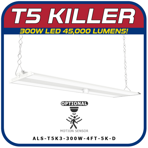 300W LED Linear High Bay Fixture
