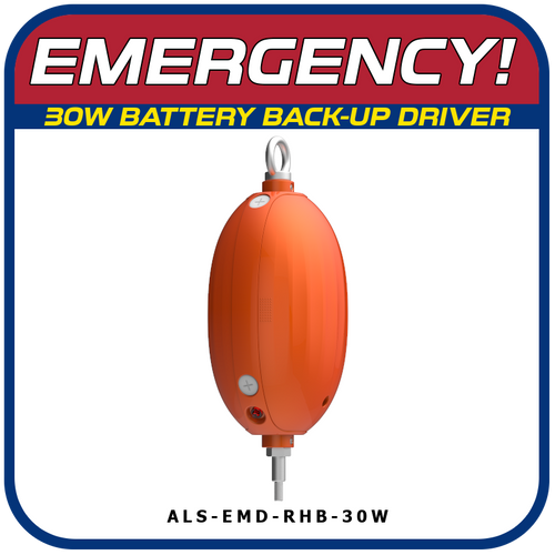 30W Emergency Driver for LED Round High Bay Fixtures