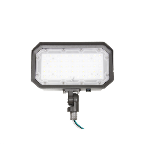 50W Knuckle Mount Floodlight with Photocell 5000K