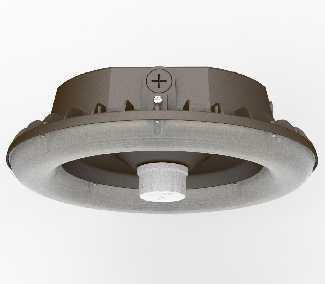 60/80/100W LED Round Bronze Canopy Light