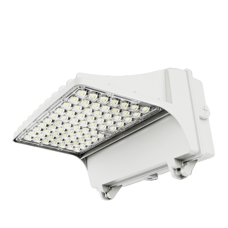 120W White Evolution Series Full Cut Wall Pack