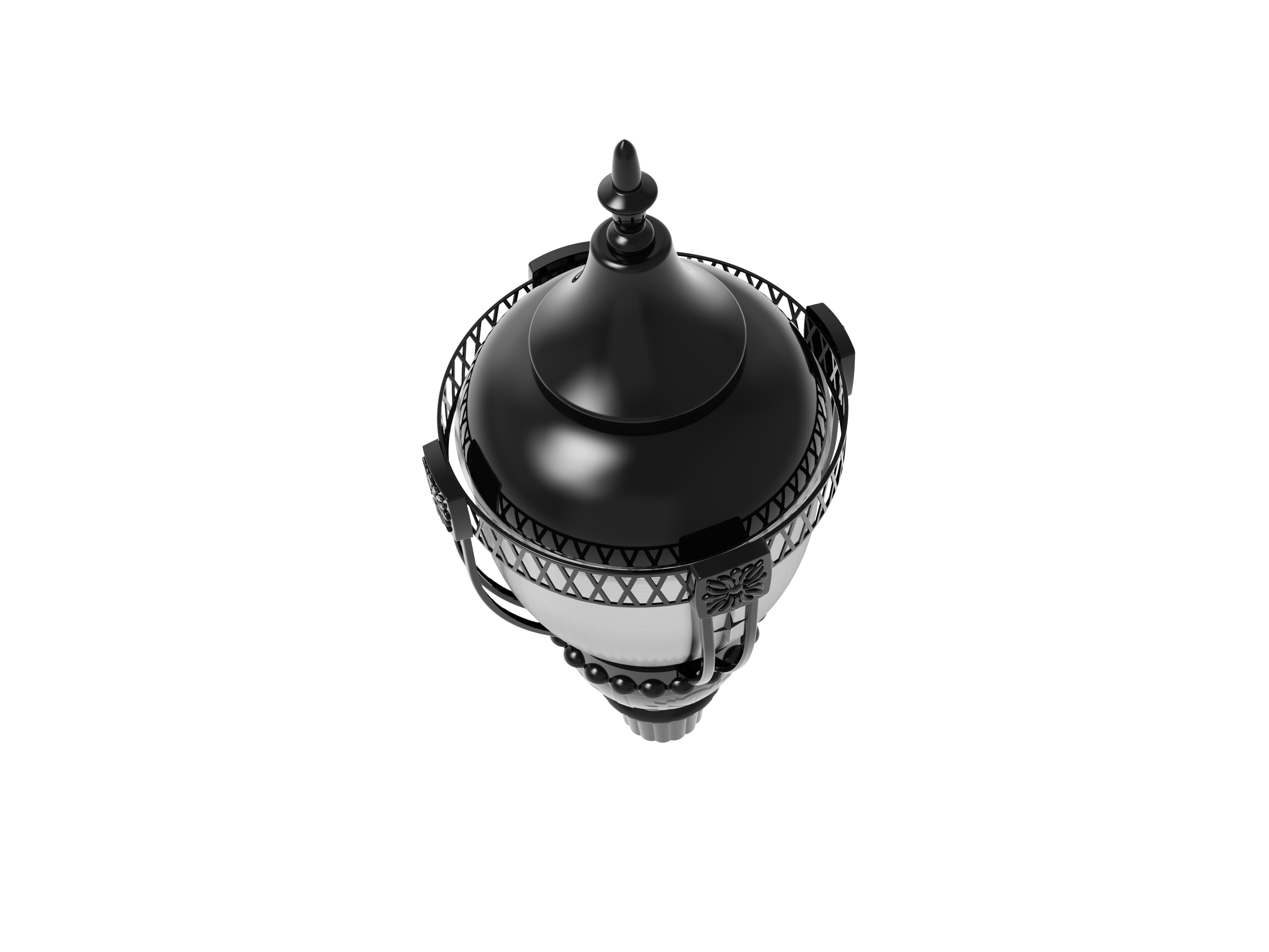 Decorative Acorn Fixture Wattage and Color Selectable
