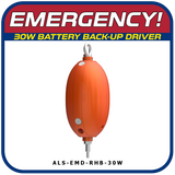 30W Emergency Driver for LED Round High Bay Fixtures