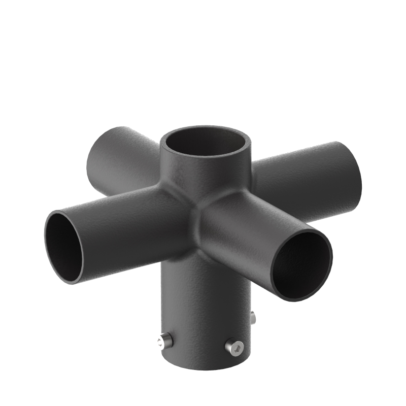 90° Quad Spoke Bracket