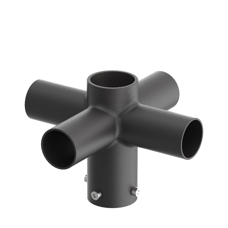 90° Quad Spoke Bracket