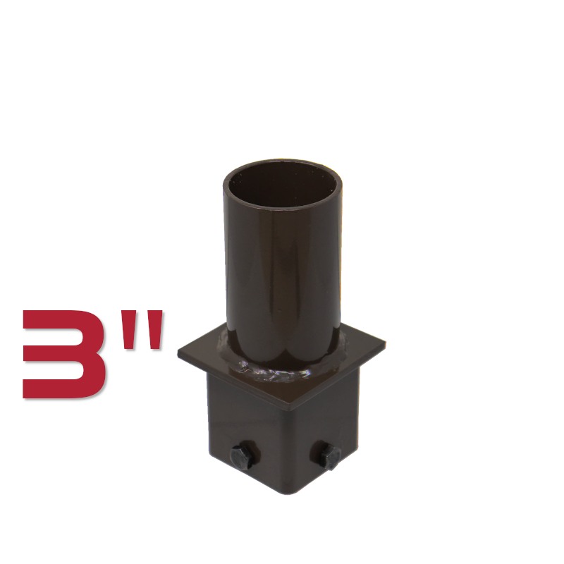 3 Inch Square Tenon Reducer with Flange