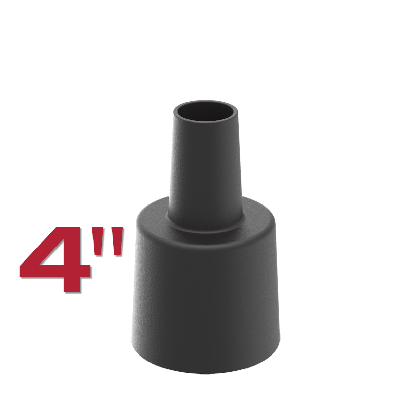 4 Inch Round Tapered Tenon Reducer