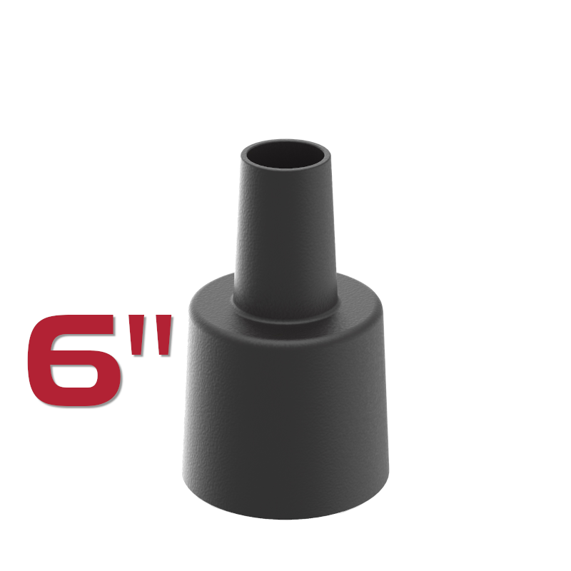 6 Inch Round Tapered Tenon Reducer