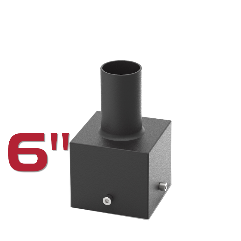 6 Inch Square Tenon Reducer
