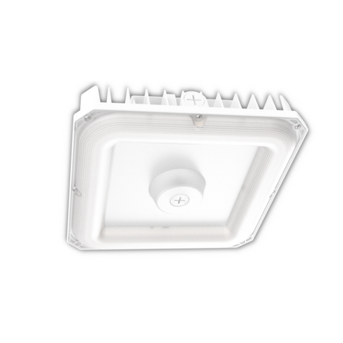 60/80/100W LED Square Canopy Light White