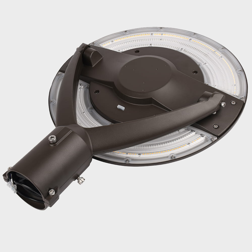 Wattage and Color Selectable UFO LED Post Top Fixture