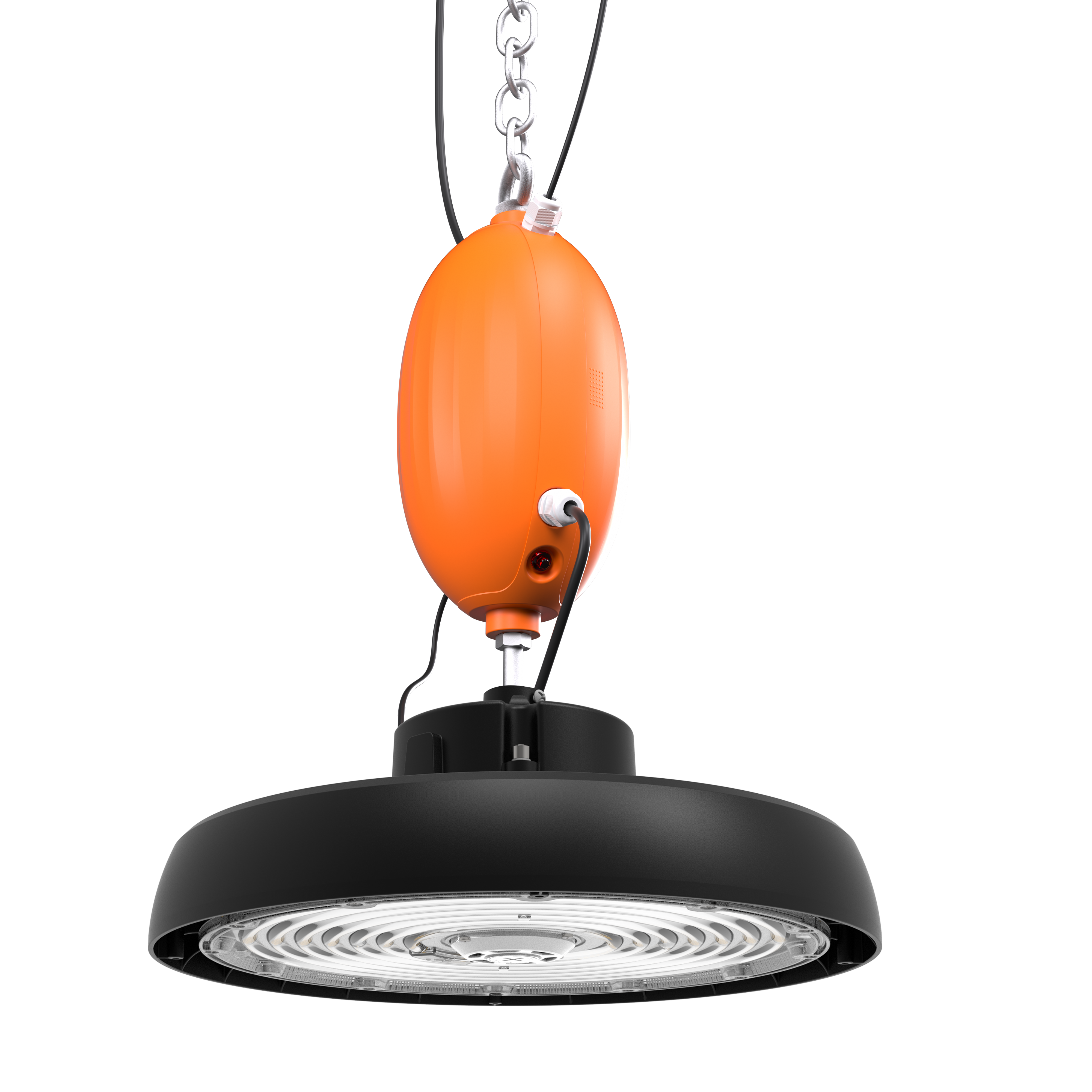 30W Emergency Driver for LED Round High Bay Fixtures