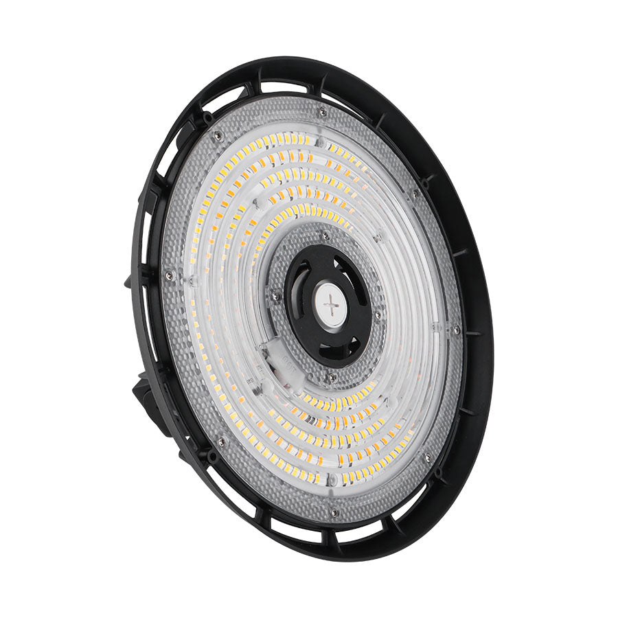 LED Round High Bay 200W/150W/100W, 4K/5K Selectable High Voltage