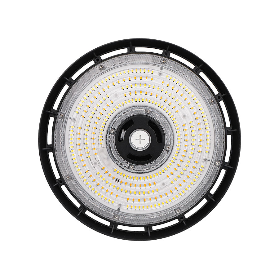 LED Round High Bay 200W/150W/100W, 4K/5K Selectable High Voltage