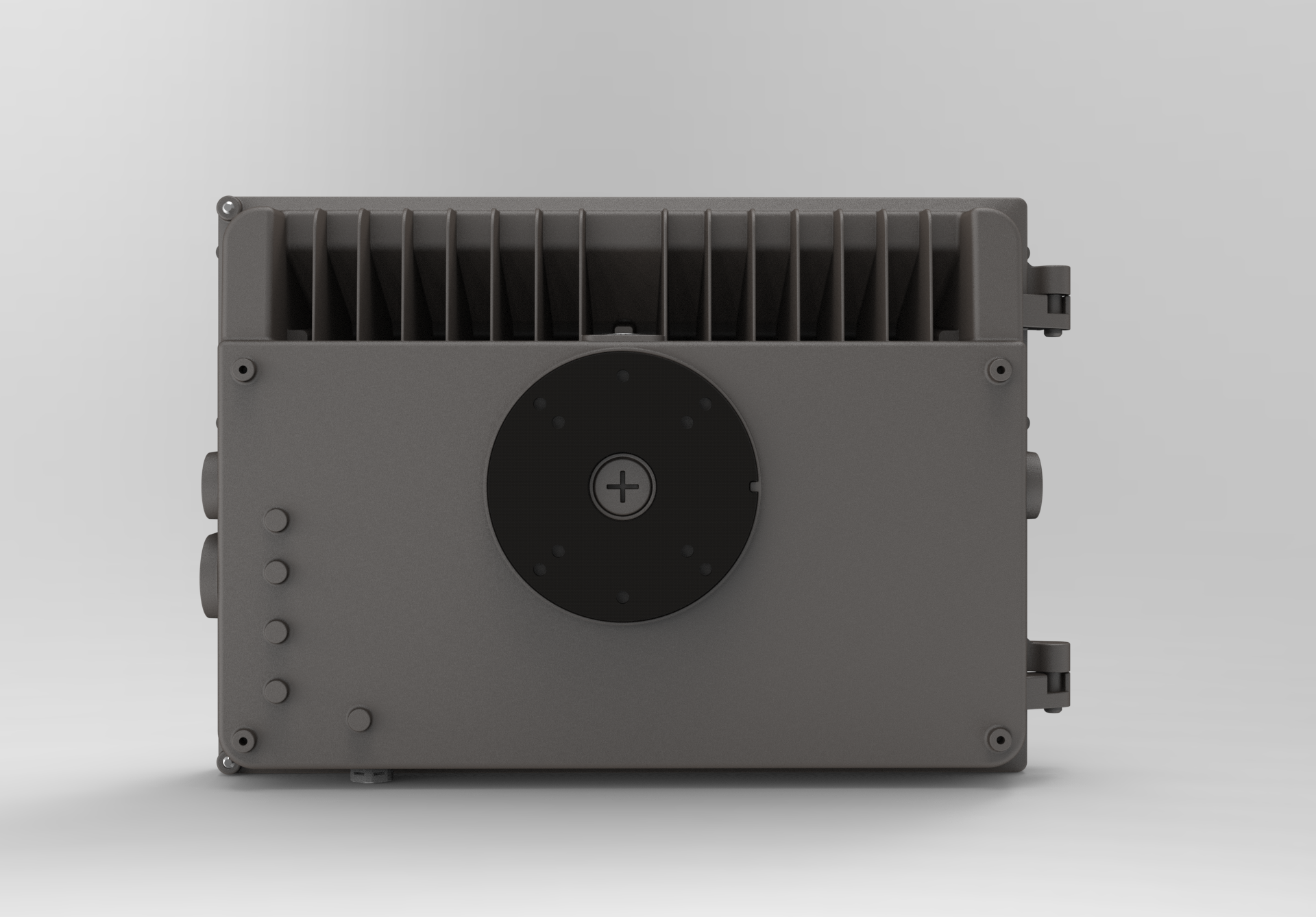 80/100/120W POWER & COLOR SELECTABLE LOW PROFILE WALL PACK W/PHOTOCELL
