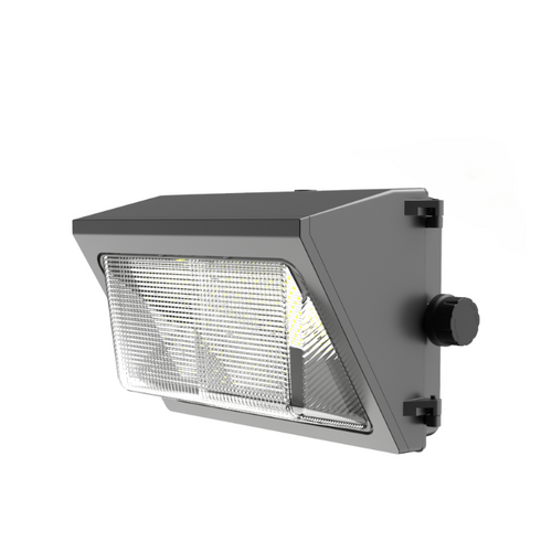100W WALL PACK W/MOTION SENSOR 5000K