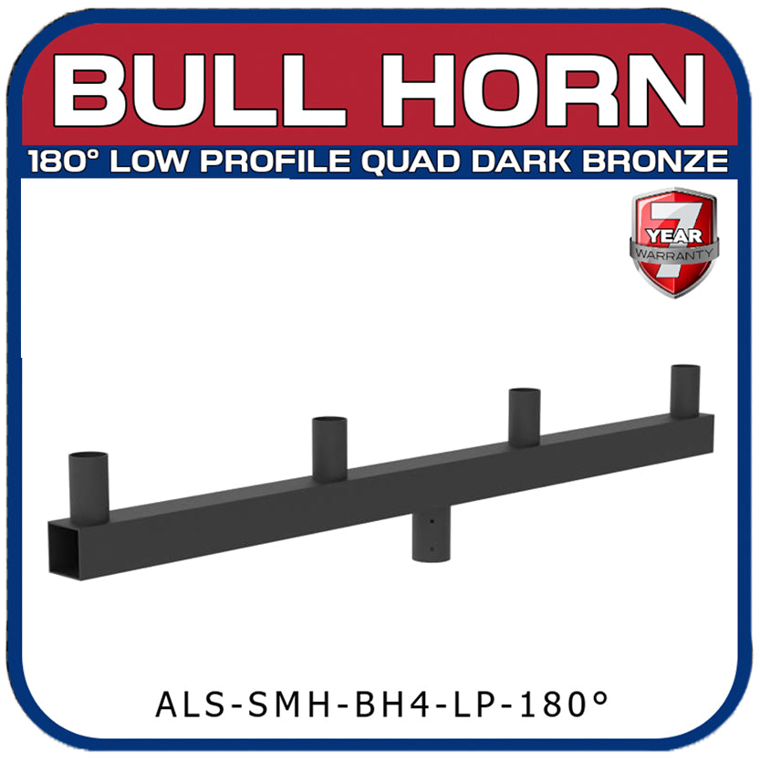 180° Low Profile Quad Bull Horn