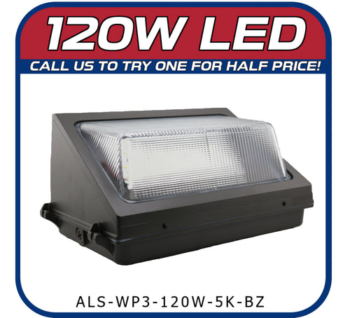 100W TRADITIONAL WALL PACK W/PHOTOCELL