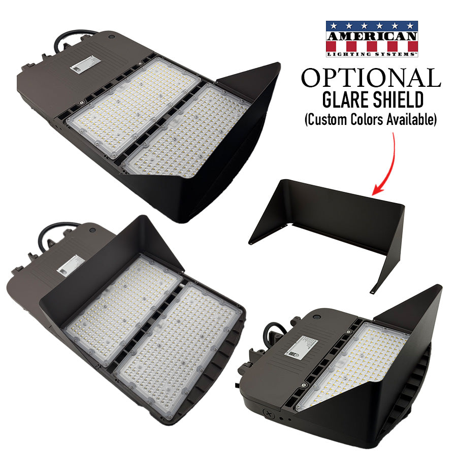 Shoebox Glare Shield