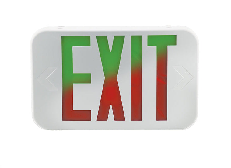 standard LED exit sign