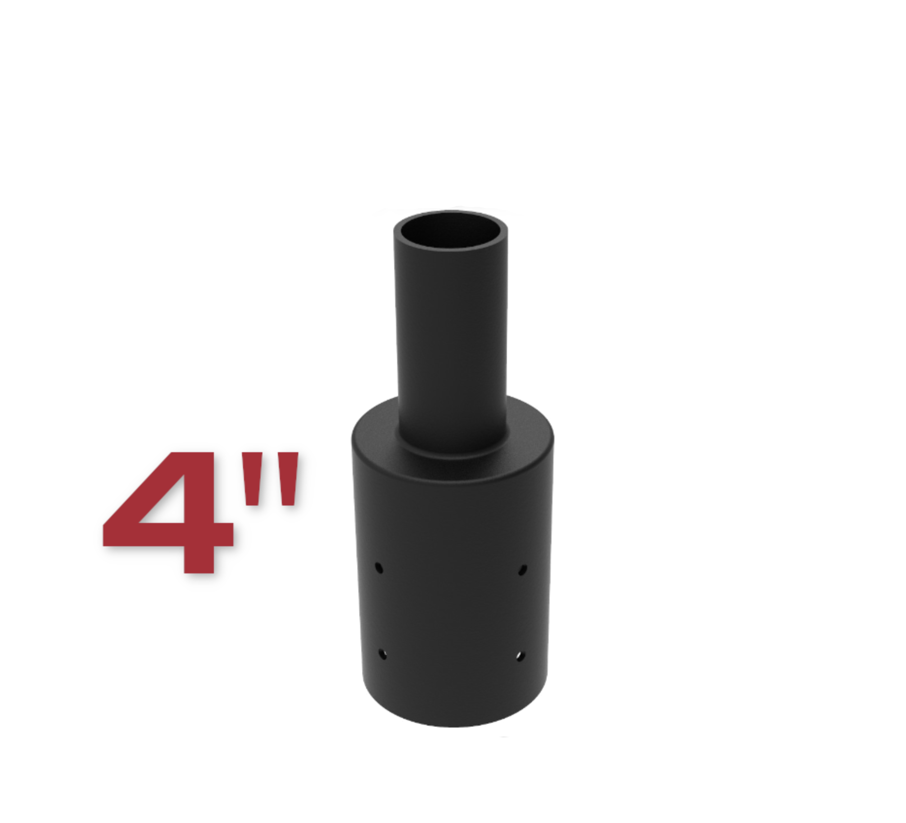 4 Inch Round Straight Tenon Reducer