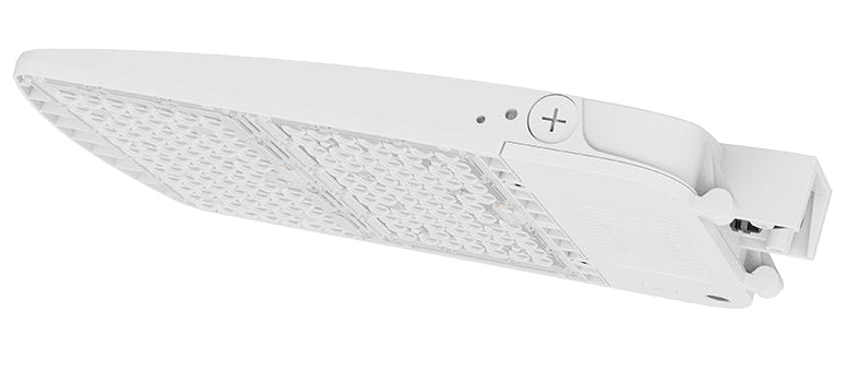 LED floodlight with photocell